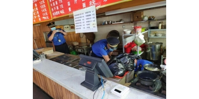 甘肅省山丹縣市場監管局開展餐飲油煙治理